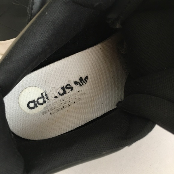 Adidas Superstar Up Strap Black White Hidden Wedge Sneaker Women’s 10 S81350 - Picture 9 of 11